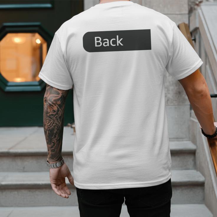 Just A Regular Dad Trying Not To Raise Liberals On Back Men's Back Print T-Shirt