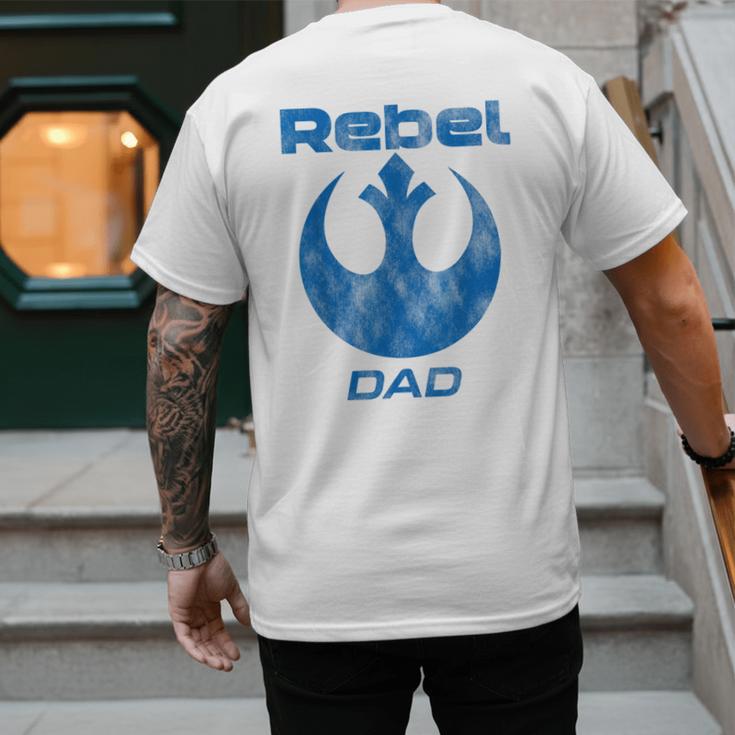 Star Wars Rebel Alliance Matching Family DAD T-Shirt Men's Back Print T-Shirt
