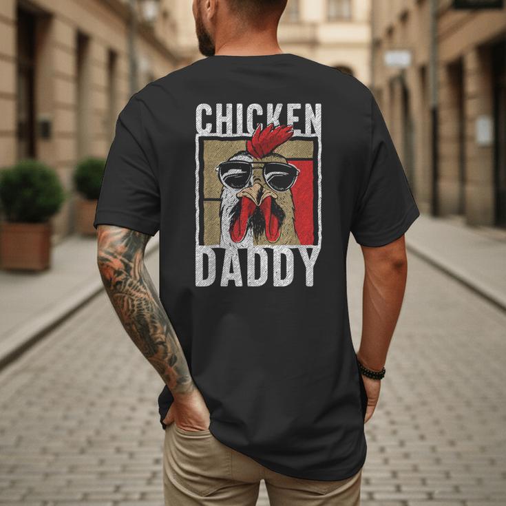 Chicken Daddy a Fun For Every Rooster In The Basket Men's Back Print T-Shirt