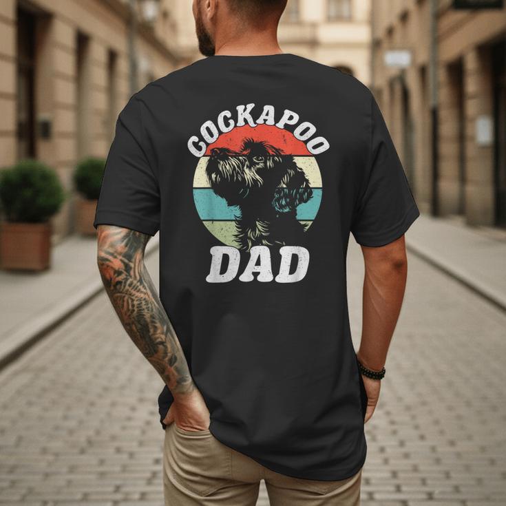 Cockapoo Dad Dog Father's Day Vintage Pet Men Women Kids Men's Back Print T-Shirt