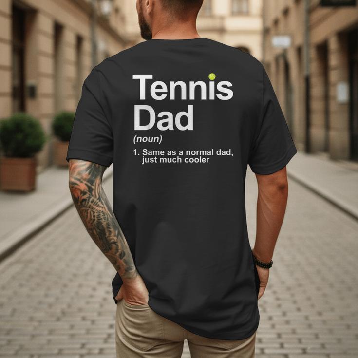 Cool Tennis Novelty For Men Dad Tennis Lover Tennis Player Men's Back Print T-Shirt Cool Tennis Novelty For Men Dad Tennis Lover Tennis Player Men's Back Print T-Shirt