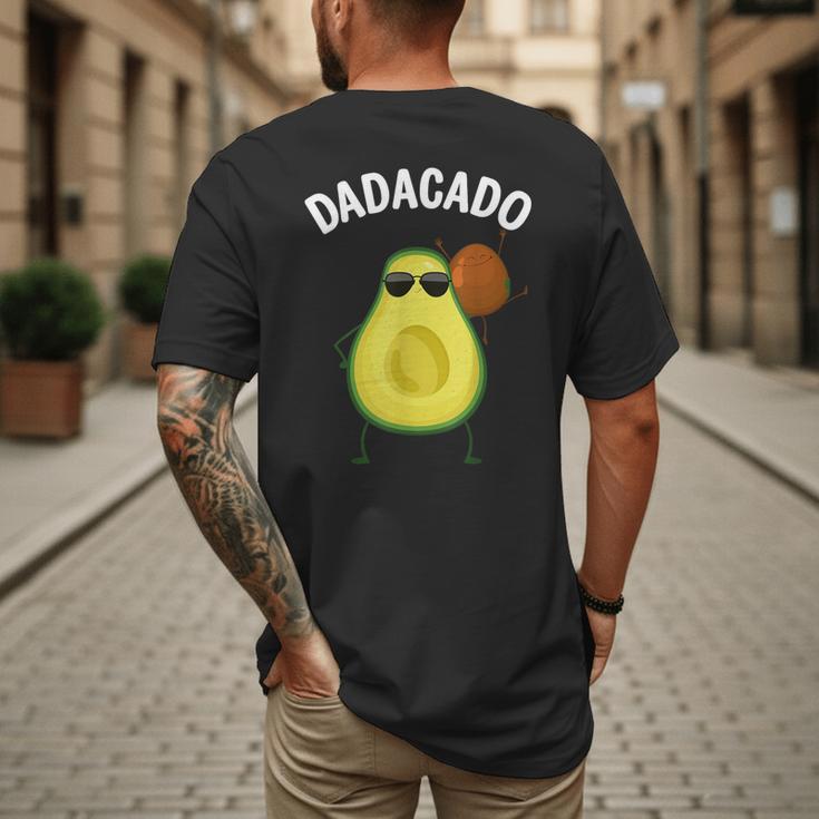 Cute Avocado For Dad Men Fruit Avocado Pear Lovers Men's Back Print T-Shirt Cute Avocado For Dad Men Fruit Avocado Pear Lovers Men's Back Print T-Shirt
