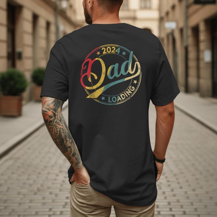 Dad 2024 Loading Men's Back Print T-Shirt