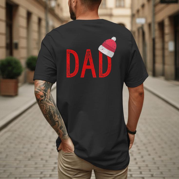 Dad Xmas PJs Christmas Pajamas And Xmas PJ Family Shirt Men's Back Print T-Shirt