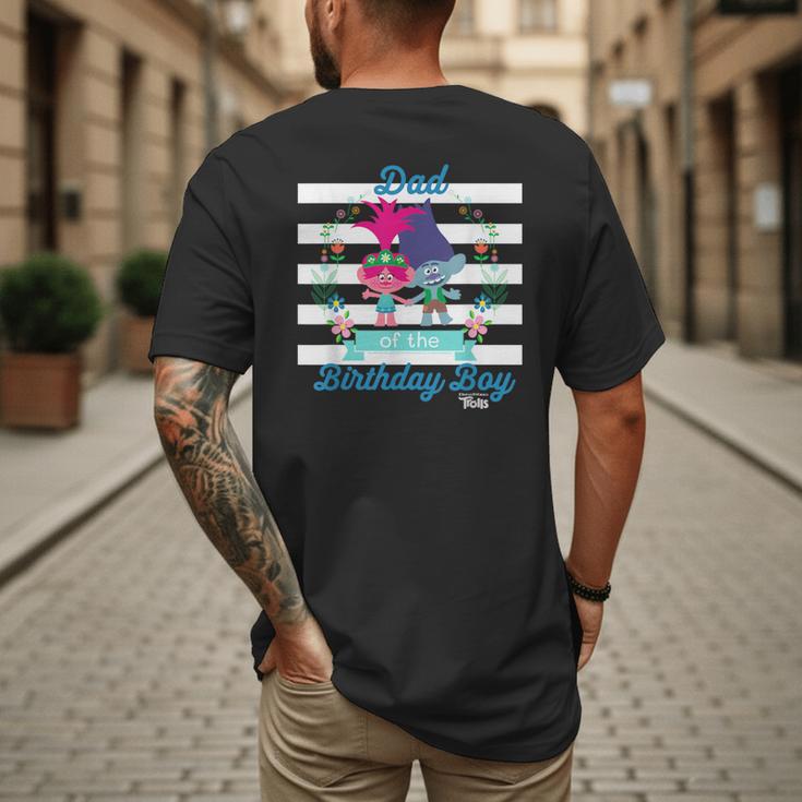 DreamWorks Trolls Dad Of The Birthday Boy Men's Back Print T-Shirt