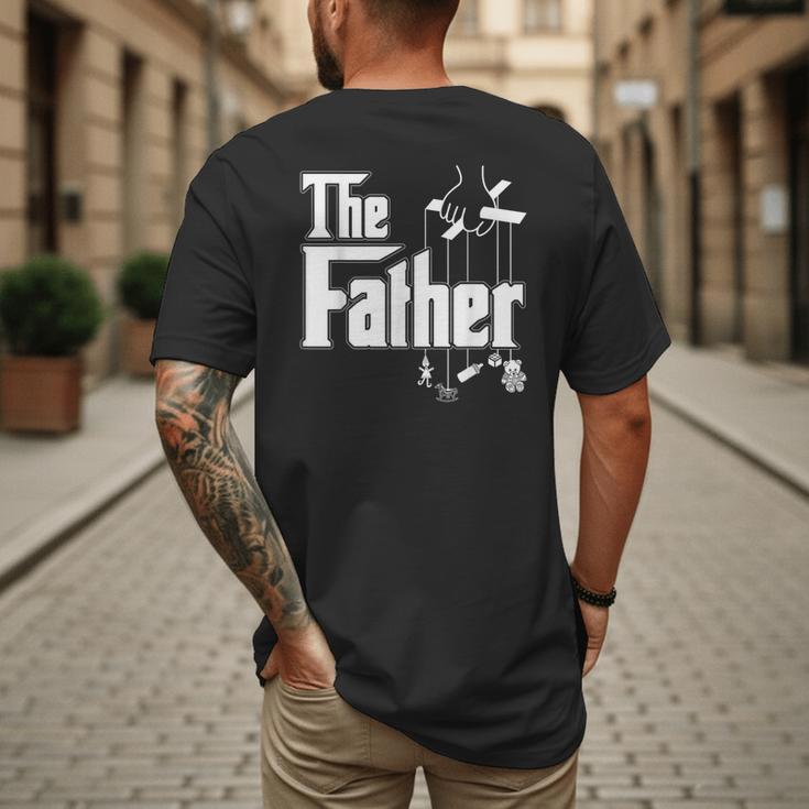 The Father New Daddy Expecting Baby T-Shirt Men's Back Print T-Shirt