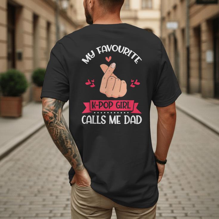 My Favorite K-Pop Girl Calls Me Dad K-Pop Girl Men's Back Print T-Shirt My Favorite K-Pop Girl Calls Me Dad K-Pop Girl Men's Back Print T-Shirt