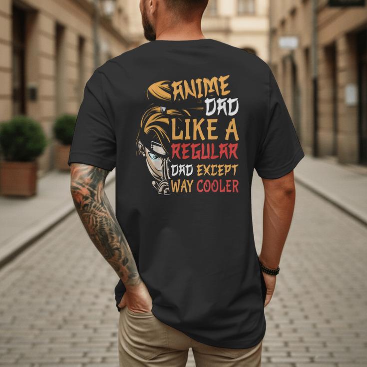 Men Anime Father's Day Anime Dad Except Way Cooler Men's Back Print T-Shirt Men Anime Father's Day Anime Dad Except Way Cooler Men's Back Print T-Shirt