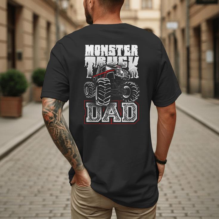 Monster Truck Dad Tshirt Men's Back Print T-Shirt