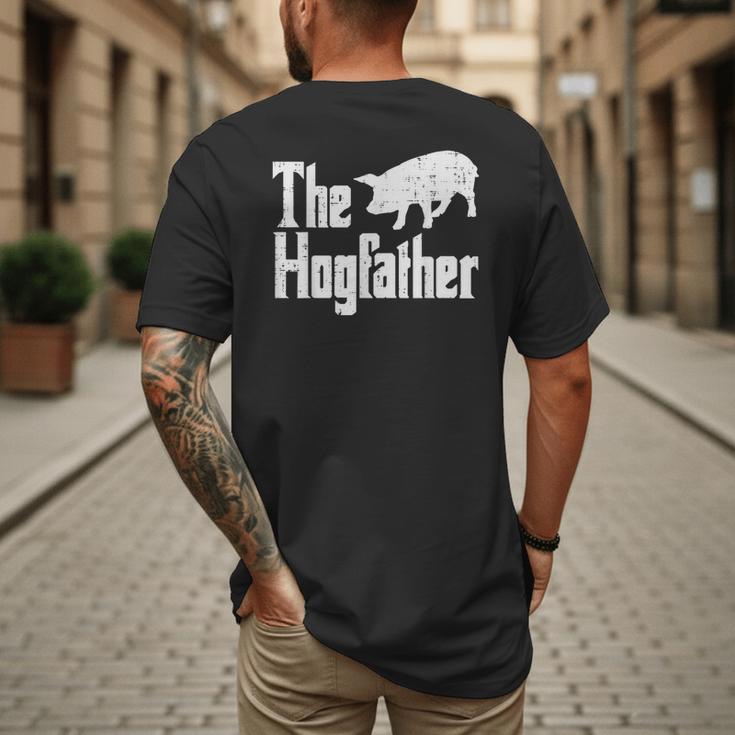 Pig The Hogfather Hog Dad Fathers Day Parody Papa Men Men's Back Print T-Shirt