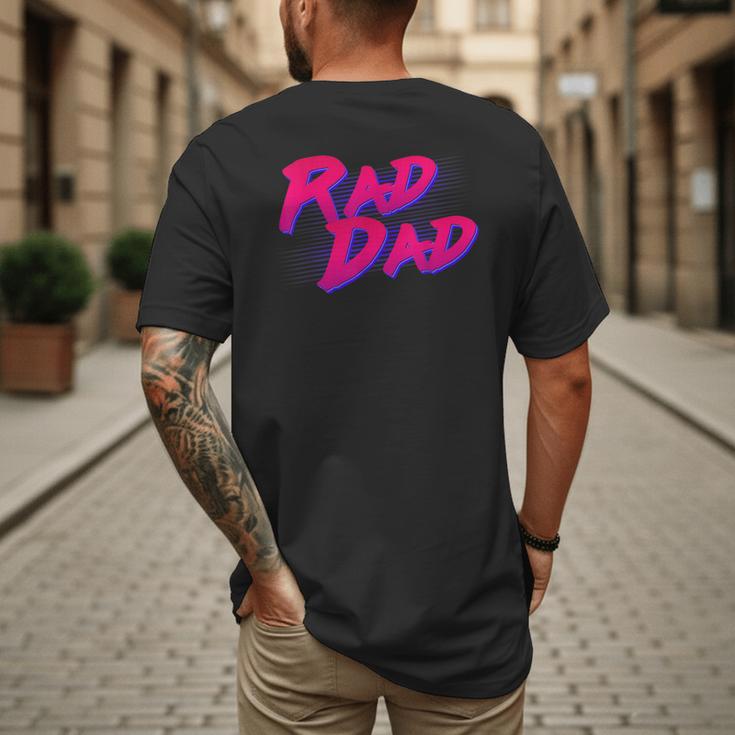 Rad Dad Retro Men's Back Print T-Shirt Rad Dad Retro Men's Back Print T-Shirt