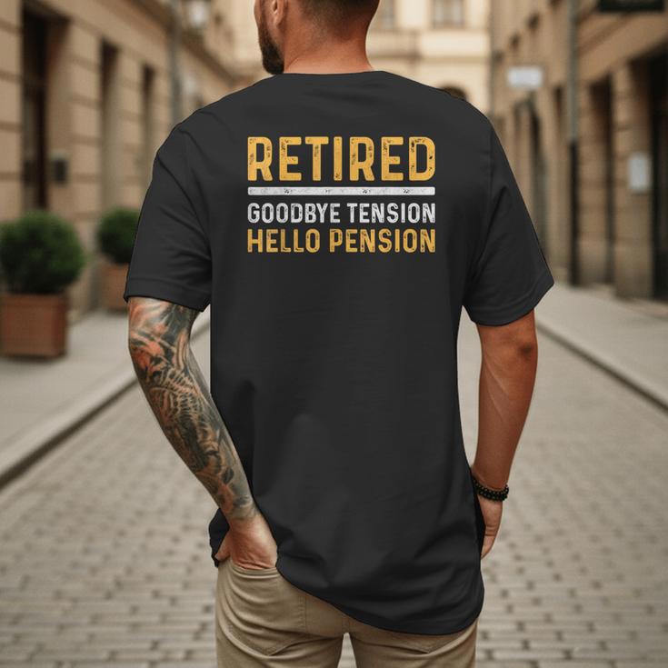 Retirement Best Retired 2026 Tee For Men Women Dad Mom Men's Back Print T-Shirt