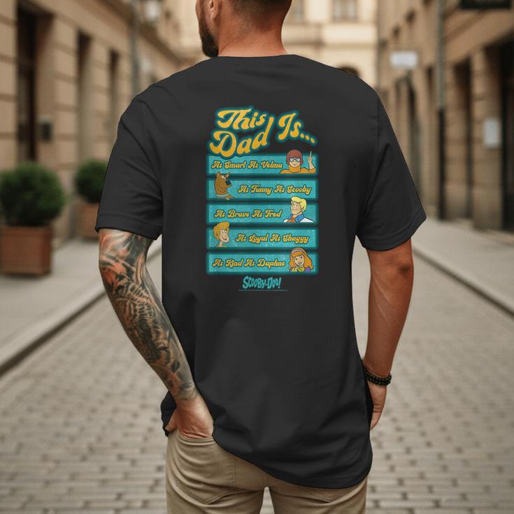 Scooby-Doo Father's Day Vintage Group Shot This Dad Is Men's Back Print T-Shirt