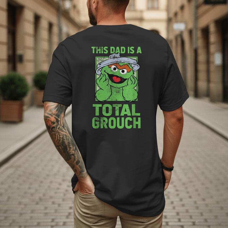 Sesame Street Father's Day Total Grouch Dad Men's Back Print T-Shirt Sesame Street Father's Day Total Grouch Dad Men's Back Print T-Shirt