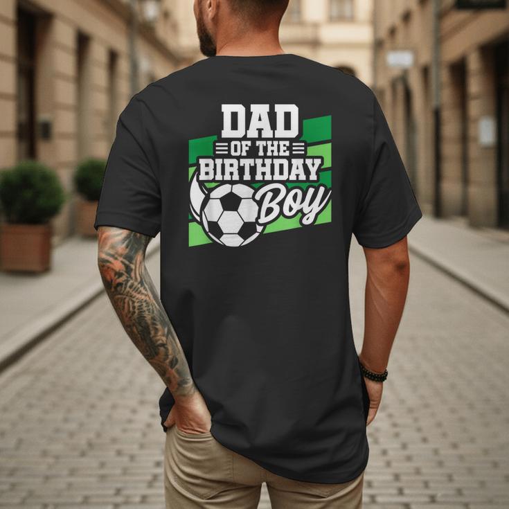 Soccer Birthday Birthday Dad Boys Soccer Birthday Men's Back Print T-Shirt Soccer Birthday Birthday Dad Boys Soccer Birthday Men's Back Print T-Shirt