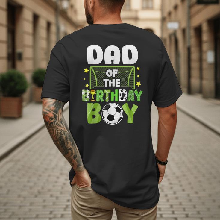 Soccer Dad Birthday Boy Party Soccer Family Matching Men's Back Print T-Shirt Soccer Dad Birthday Boy Party Soccer Family Matching Men's Back Print T-Shirt