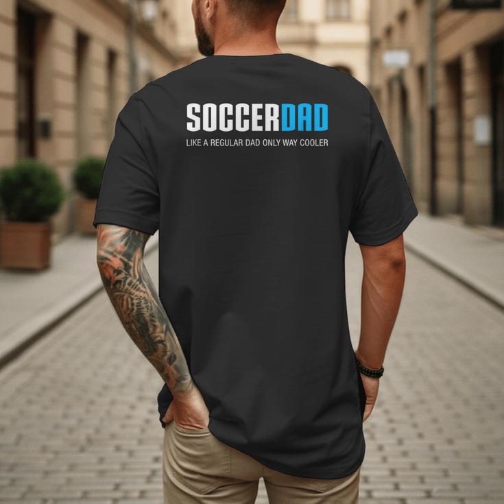 Soccer Dad Cute Men's Back Print T-Shirt