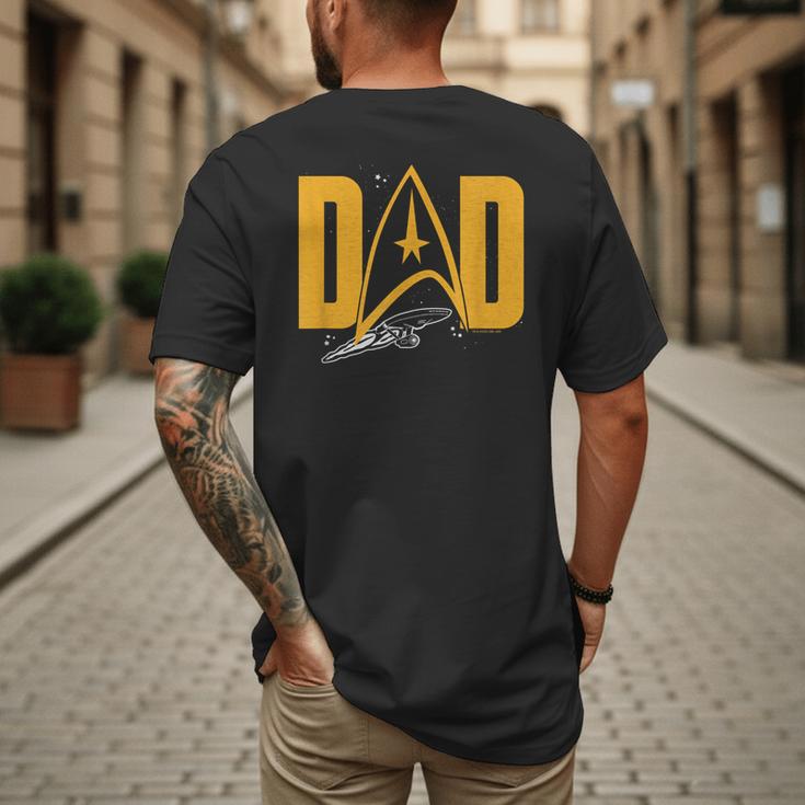 Star Trek Starfleet Dad Men's Back Print T-Shirt