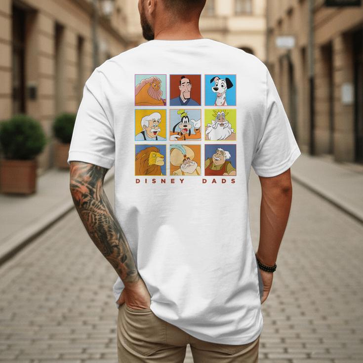 Disney Classic Father's Day Disney Dads Colorful Panels Men's Back Print T-Shirt