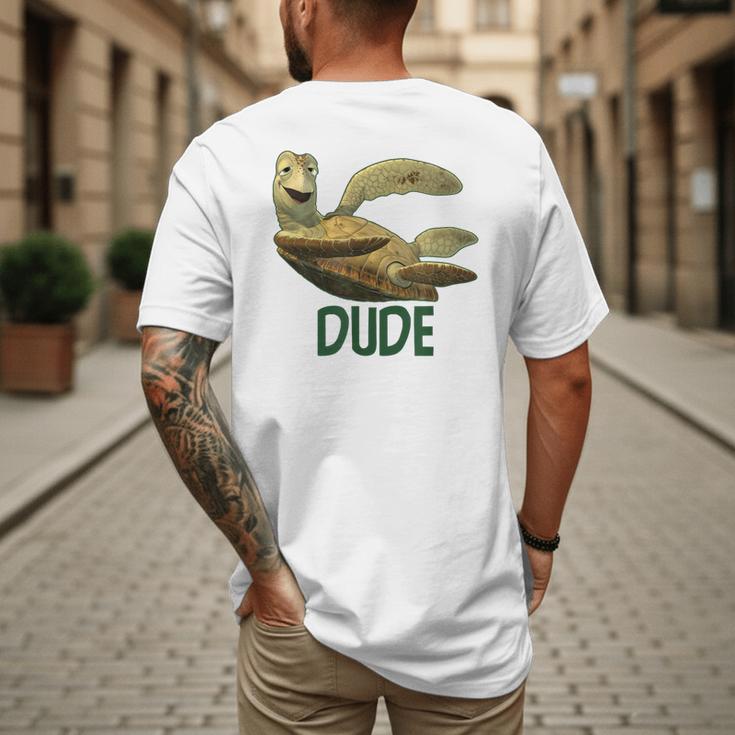 Disney Pixar Finding Nemo Father's Day Dude Cool Dad Poster Men's Back Print T-Shirt