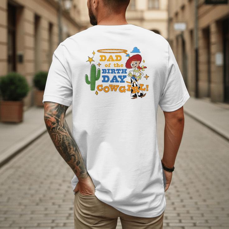 Disney And Pixar's Toy Story Dad Of The Birthday Cowgirl Men's Back Print T-Shirt
