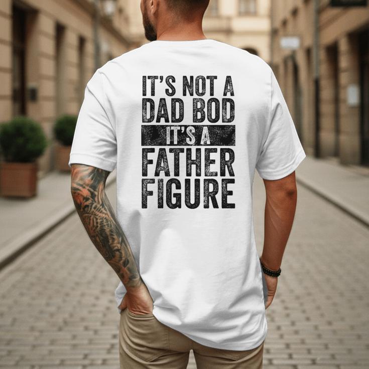 It's Not A Dad BOD It's A Father Figure Vintage Joke Men's Back Print T-Shirt