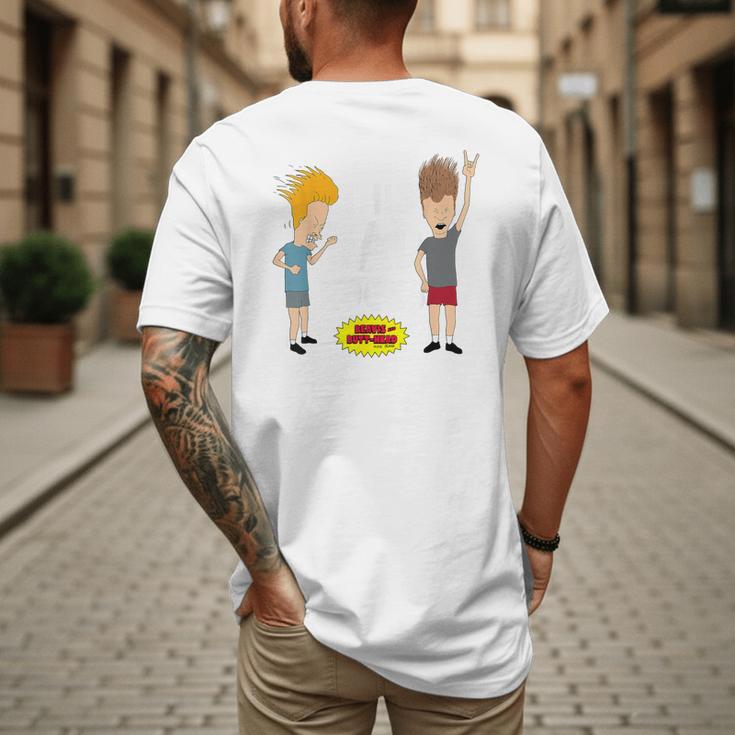 MTV Beavis And Butthead This Dad Rocks Men's Back Print T-Shirt