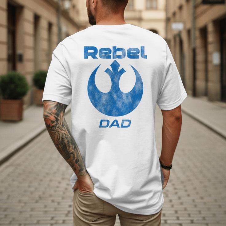 Star Wars Rebel Alliance Matching Family DAD T-Shirt Men's Back Print T-Shirt