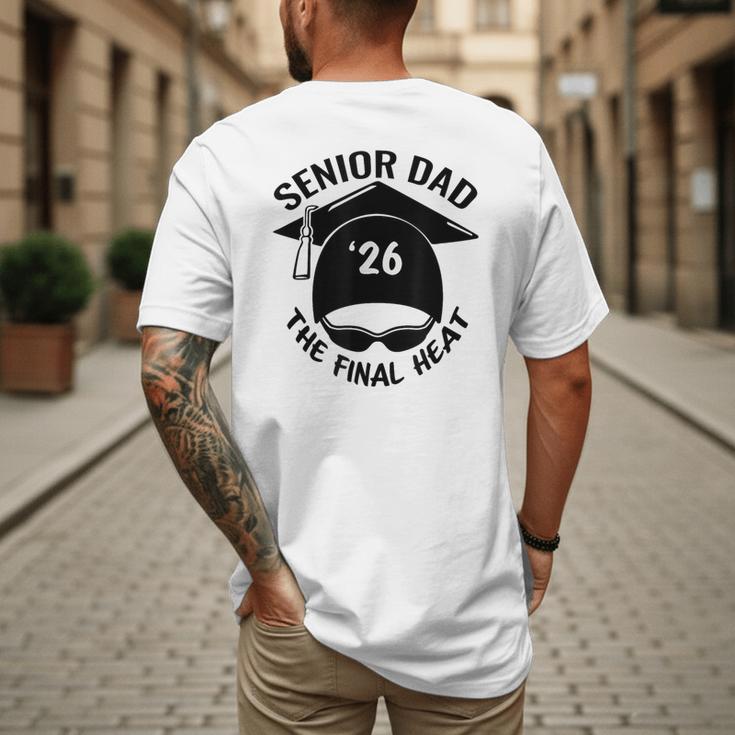 Swim Senior Dad 2026 The Final Heat Men's Back Print T-Shirt