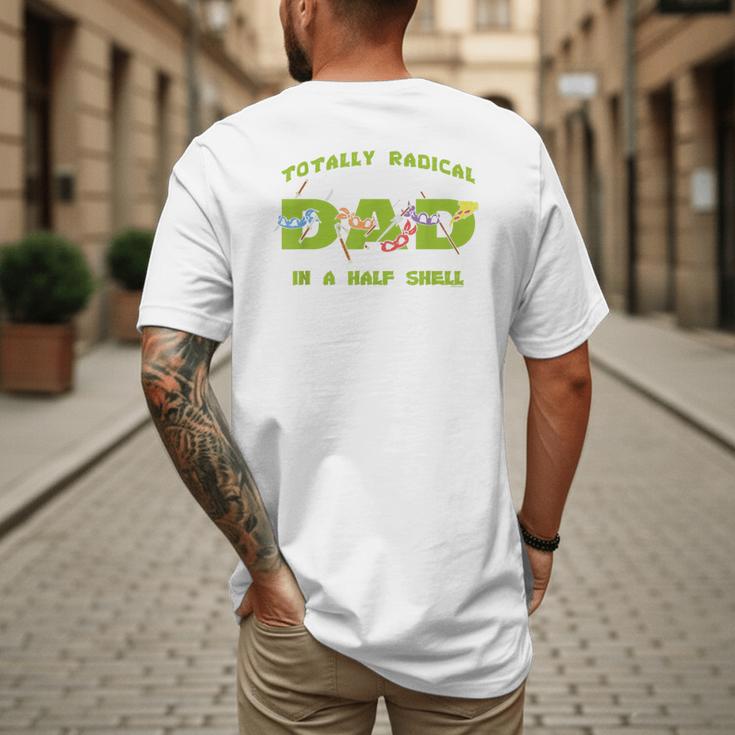 Teenage Mutant Ninja Turtles Dad Turtles Father's Day Men's Back Print T-Shirt