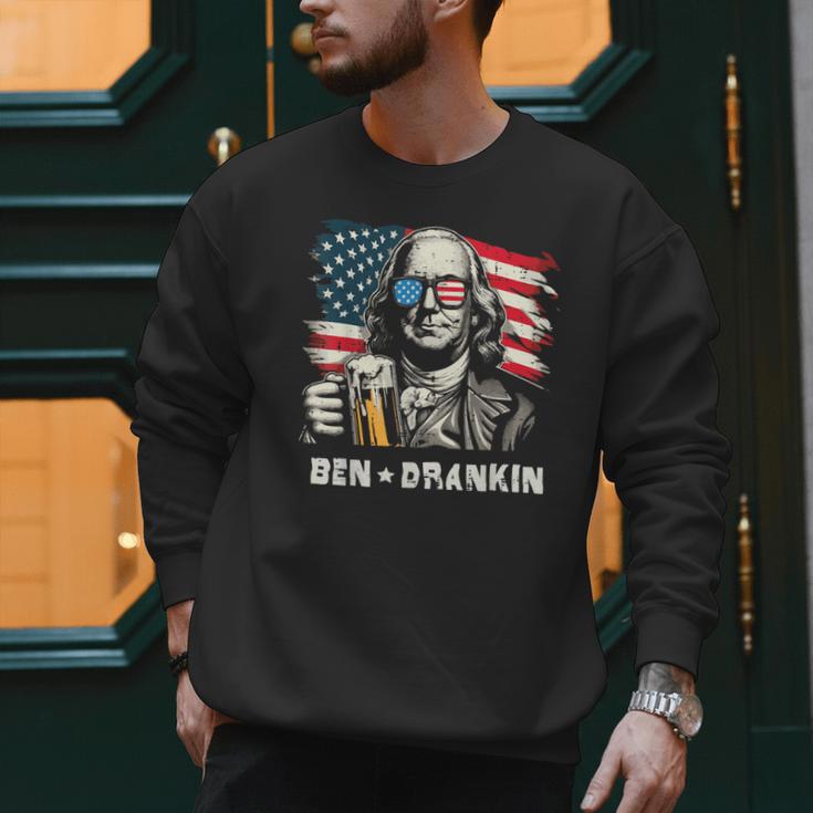 4th Of July Franklin Ben Drankin American Dad Men Women Men Sweatshirt