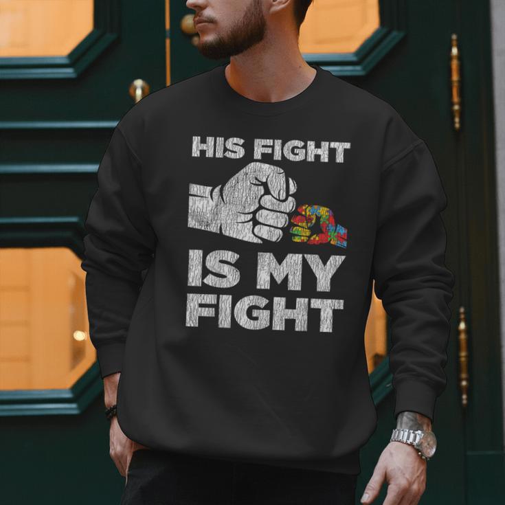 Autism Awareness Mom Dad Parents Autistic Kids Awareness Small Men Sweatshirt