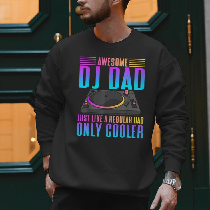 Awesome DJ Dad DJ Music Men Sweatshirt Awesome DJ Dad DJ Music Men Sweatshirt