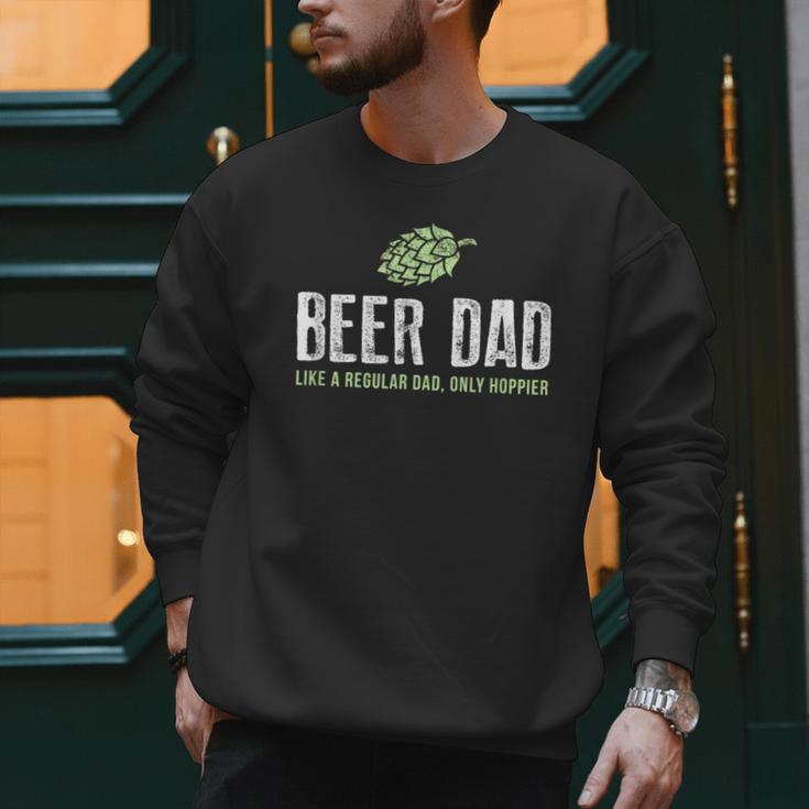 Beer Dad Shirt Cute Hops Drinking Men Sweatshirt