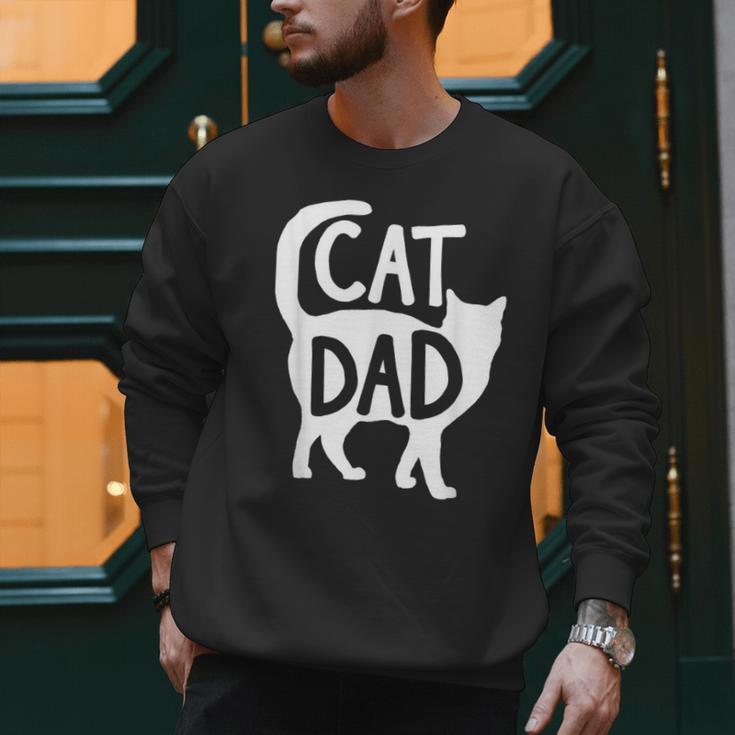 Best Cat Dad Fathers Day Men Kitty Daddy Papa Christmas Meow Men Sweatshirt Best Cat Dad Fathers Day Men Kitty Daddy Papa Christmas Meow Men Sweatshirt