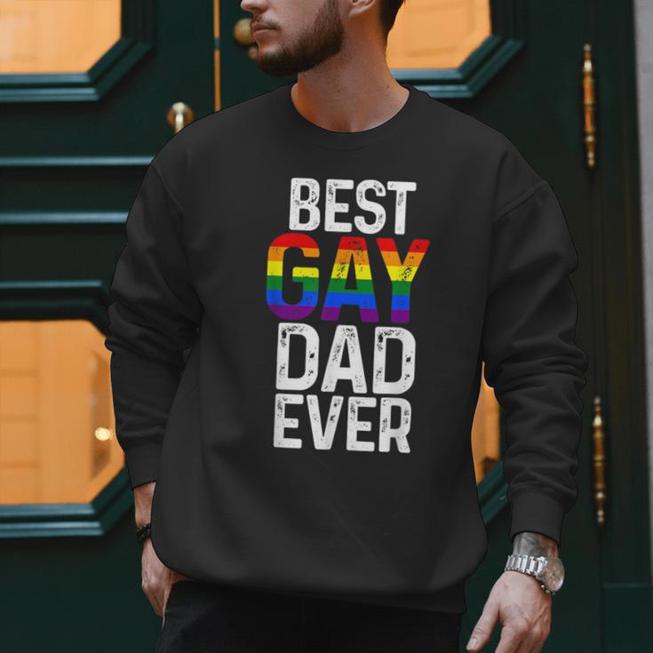 Best Gay Dad Ever LGBTQ Men Sweatshirt