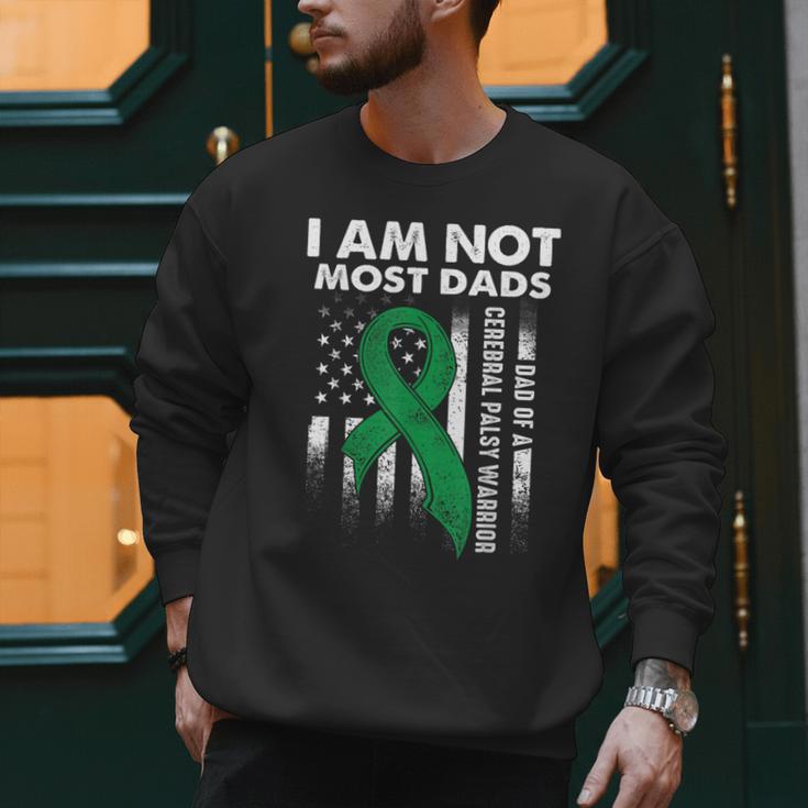 Cerebral Palsy CP Awareness Most Dads Warrior Survivor DA1 Men Sweatshirt