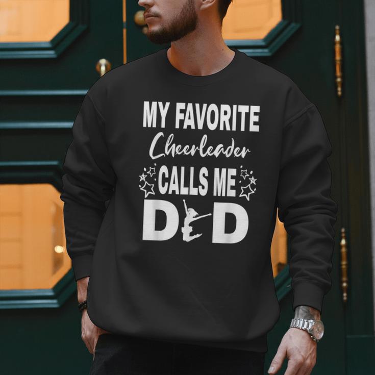 Cheer Dad My Favorite Cheerleader Calls Me Dad Men Sweatshirt Cheer Dad My Favorite Cheerleader Calls Me Dad Men Sweatshirt