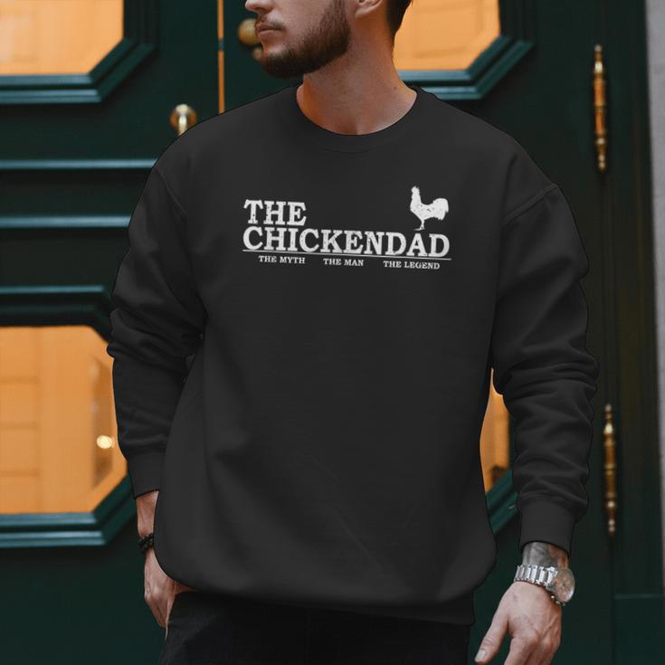 The Chicken Dad Pet Lover Tee Cute T-Shirt Men Sweatshirt