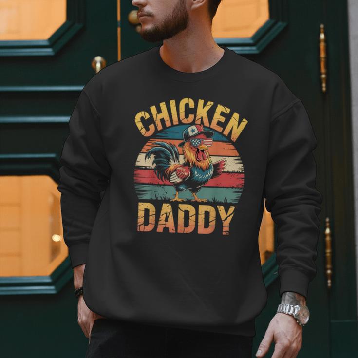 Chicken Daddy Farmer For Men Men Sweatshirt