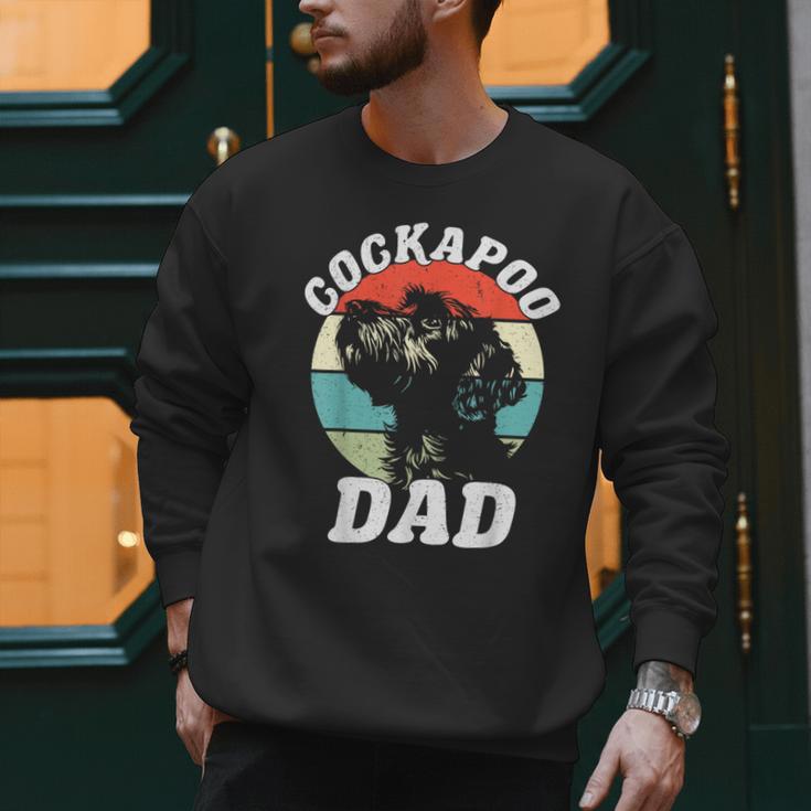 Cockapoo Dad Dog Father's Day Vintage Pet Men Women Kids Men Sweatshirt