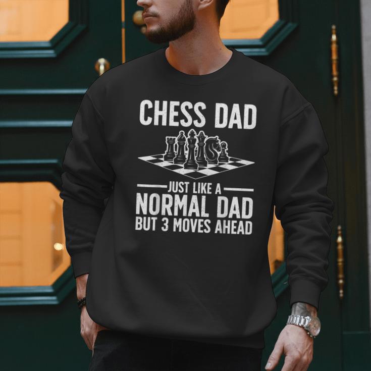 Cool Chess Player Art For Men Dad Knight Chess Lovers Pieces Small Men Sweatshirt