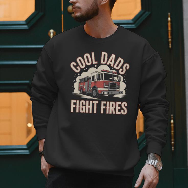 Cool Dads Fight Fire Firefighter Men Sweatshirt