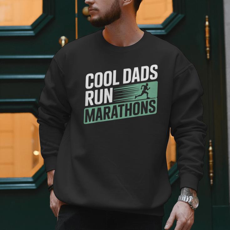 Cool Dads Run Marathons Marathon Running Runner Men Sweatshirt Cool Dads Run Marathons Marathon Running Runner Men Sweatshirt