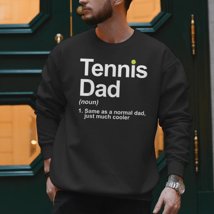 Cool Tennis Novelty For Men Dad Tennis Lover Tennis Player Men Sweatshirt
