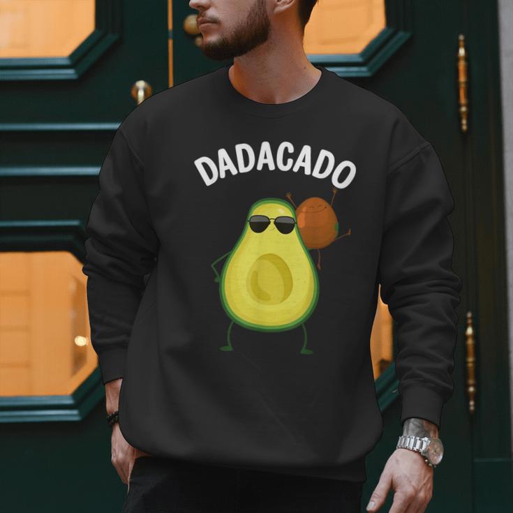 Cute Avocado For Dad Men Fruit Avocado Pear Lovers Men Sweatshirt