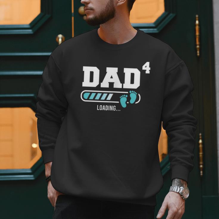 Dad 4 Fourth Time Dad Dad Of Four Men Sweatshirt