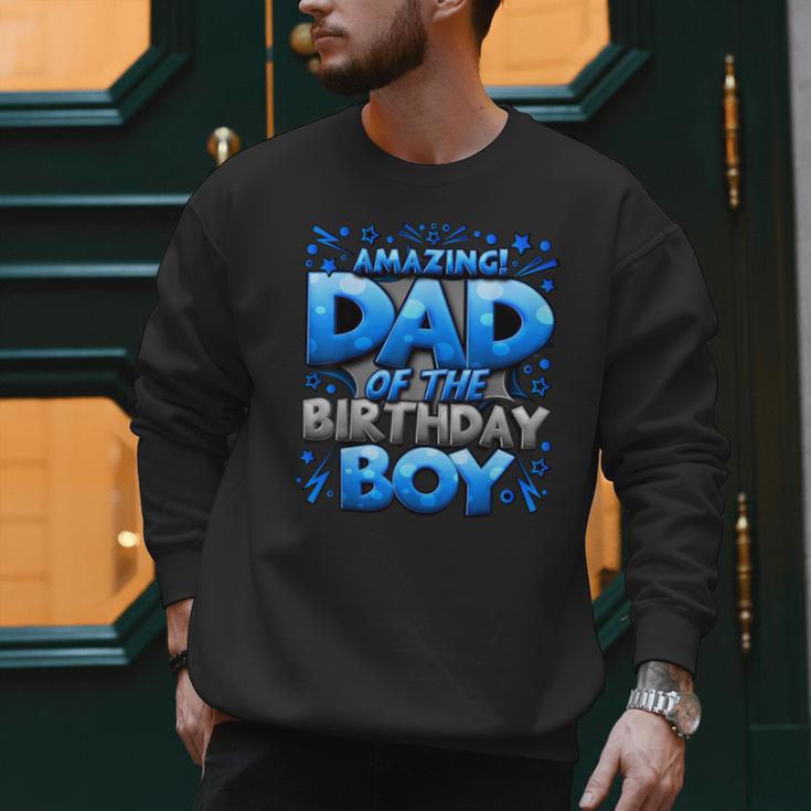 Dad Of The Birthday Boy Matching Family Father Men Sweatshirt