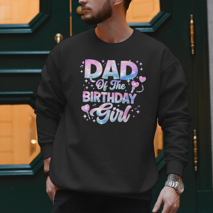 Dad Of The Birthday Girl Kpop Family Matching Party Men Sweatshirt Dad Of The Birthday Girl Kpop Family Matching Party Men Sweatshirt
