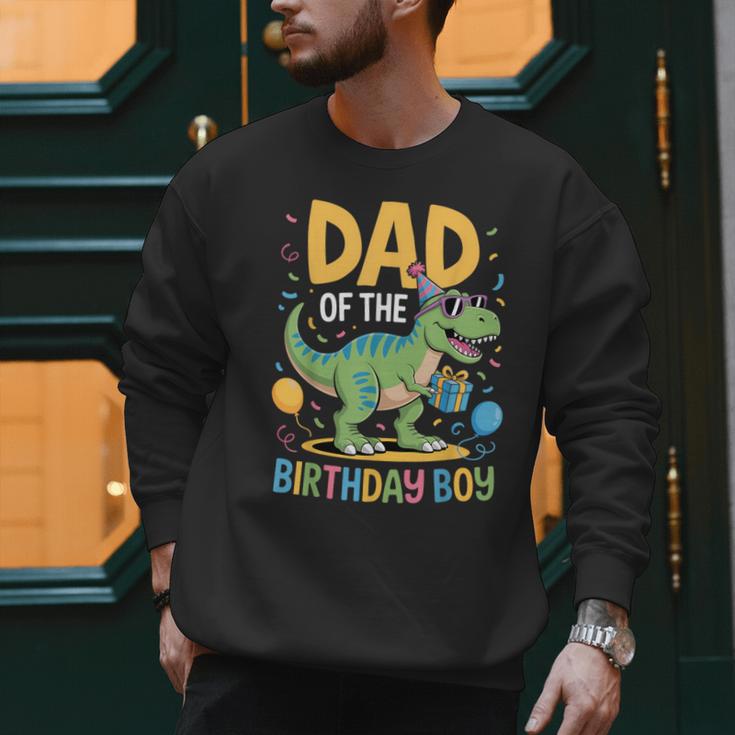 Dad Of The Birthday Party Outfit Dinosaur Squad Daddy Men Sweatshirt Dad Of The Birthday Party Outfit Dinosaur Squad Daddy Men Sweatshirt